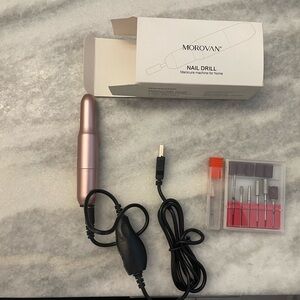 Mornova Pink Nail Drill Set